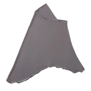 Hijab da infilare tinta unita da donna, foulard elasticizzato pratico, abbigliamento modesto.