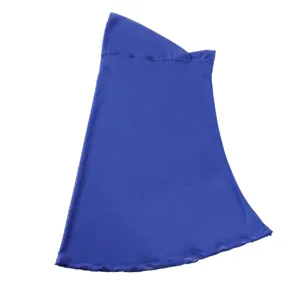 Solid color stretch mesh pull-on head cover, comfortable fabric detail view for easy daily wear.