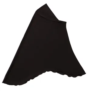 Hijab elasticizzato tinta unita da infilare per donne, foulard musulmano comodo e pratico.