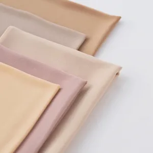 Solid color chiffon hijab soft long scarf Muslim head wrap elegant daily wear breathable new