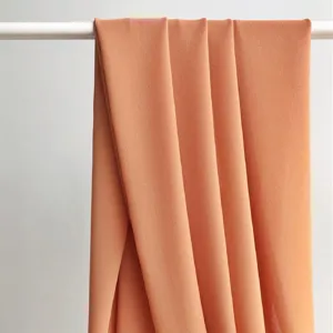 Solid color chiffon hijab for women, elegant draped long scarf, soft breathable Muslim headwear.