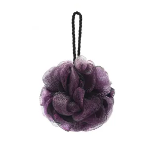 50g Large Bath Sponge Soft Mesh Poof Loofah with Hanging Cord for Daily Shower Body Washing