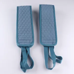 Thickened double-sided back scrubber exfoliating bath towel for comfortable body skin care.