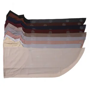 Dames Kristal Linnen Chiffon Sjaal Stippen Strass Zachte Rand Hoofddoek Veelzijdige Elegante Hijab Mode Sjaal