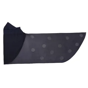Chiffon kristal linnen slip-on hijab detail met strass stippen en fijne afwerking.