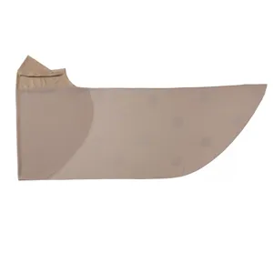 Gedetailleerd overzicht van dames chiffon hijab hoofddoek met strass en zachte rand voor stijl.