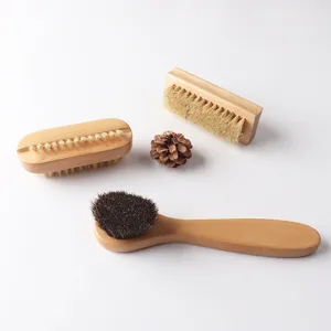Holz Borsten Reinigungsbürste Doppelseitige Hand Nagel Schrubb Bürste Naturholz Werkzeug Für Badezimmer Haushalt