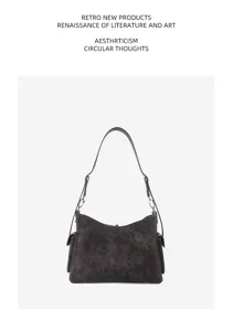 Borsa Tote Messaggero Vintage per Donna Grande Capacita Lavoro Spalla Tracolla