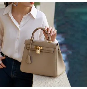 Echt koeienhuid Kelly handtas vrouwen mode vrijetijd schoudertas shopper tasje