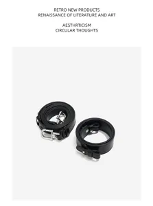 Black genuine leather replacement bag straps with silver hardware details for purses.