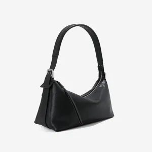 Vrouwen Echt Rundleer Hobo Tas Vintage Koehuid Oksel Schoudertas Grote Capaciteit Woon-werkverkeer Crossbody Handtas