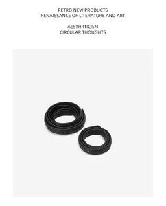 Detailed view of black leather rolled straps, premium texture and fine stitching design.