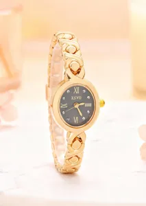 Reloj cuarzo mujer pulsera aleacion esfera cristal moda joyeria regalo accesorio chic
