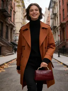 Bolso bandolera elegante con estampado de cocodrilo y asa dorada de lujo estilo principal