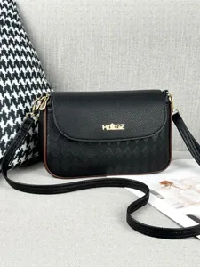 Dames Mode PU Lederen Crossbody Tas Gewatteerd Ontwerp Kleine Vierkante Schoudertas Stedelijk Minimalistische Handtas