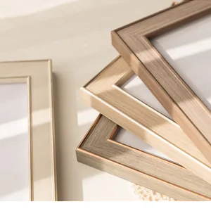 Wooden photo frame desktop decor minimalist picture frame modern home tabletop display