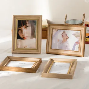 Nordic Resin Photo Frame Modern Tabletop Picture Frame For Living Room Bedroom Office Photo Display Home Decor