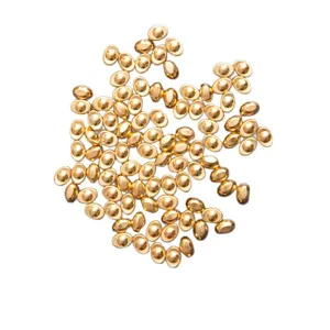 Solid sand gold ingots wealth decor, miniature lucky gold pieces for cornucopia displays.