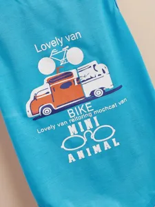 Zomer dun huisdier kleren auto fiets bril print ademend hond kat vest tanktop