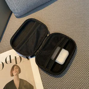 Tragbare EVA medizinische Aufbewahrungstasche mit Netztaschen fuer Reisen und Outdoor.