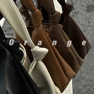 Large capacity single shoulder tote bag women fashion casual commuting bucket bag