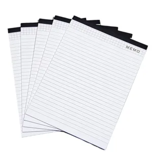 Mini A7 Taschenformat tragbar Notizblock liniert Notizbuch Abreissblock Planer Notiz