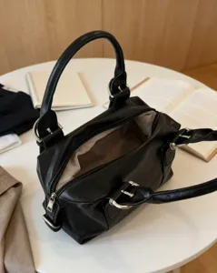 Koreanische weiche Leder Umhängetasche für Damen, große Kapazität, Pendler Handtasche.