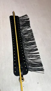 Punk faux leather fringe waist belt with metal rivets and long tassels for dance performance.
