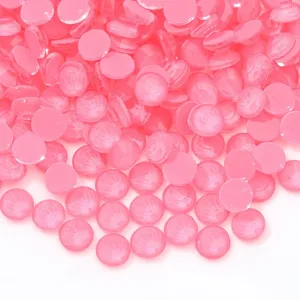 Pink flatback rhinestones for nail art DIY craft phone case decoration accessories details