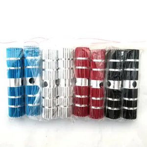 Aluminium Fahrrad Stunt Pegs Set 100mm stabile Hinterachse Fussrasten fuer Mountainbikes
