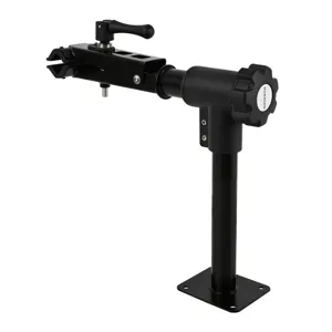 Professionale nero supporto riparazione bici staffa a parete morsetto per bicicletta