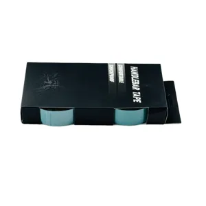 Detail view of gradient handlebar tape for road bike, comfortable and shockproof design.