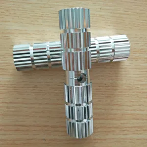 Bicycle aluminum alloy foot peg rear pedal stunt peg solid mountain bike accessory