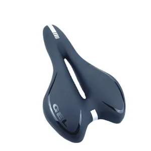 Selle de Vélo Ergonomique Siège de VTT Confortable Silicone Respirant Coussin de Cyclisme Creux Accessoires de Vélo
