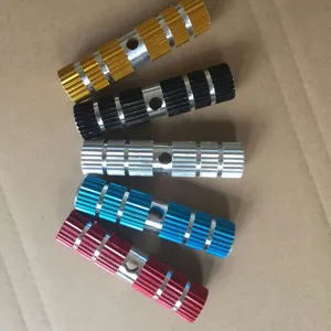 Aluminium fahrrad fußrasten 100mm mountainbike hinterachse pedale 5er set bunte teile