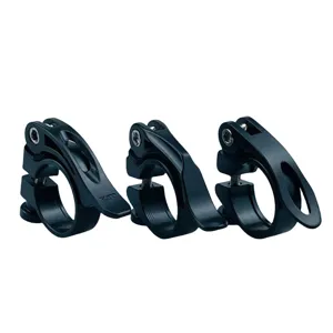 Aluminum Alloy Bike Seatpost Clamp Quick Release Bicycle Seat Tube Clip For Mountain Road Cycling Sports Accessories