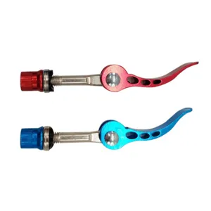 Aluminium alloy bicycle quick release seatpost skewer clamp mountain bike hardware parts.