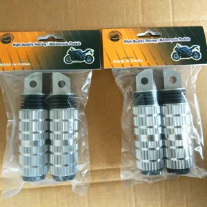 Universal motorcycle aluminum foot pegs rear footrests modified parts for off-road bike.