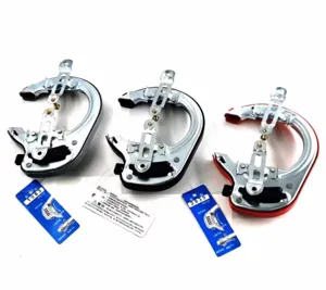 Bicycle lock combination wheel horseshoe lock mount security lock with tags and user manual