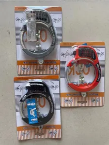 Bicycle combination clamp lock, sturdy security lock for mountain bikes and folding bikes.