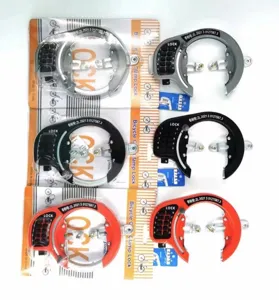 Bicycle combination lock security horseshoe bike clamp lock with secure password button
