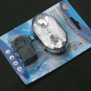 Feu Arriere Velo 9LED VTT Lampe Avertissement Securite Clignotant Accessoire.