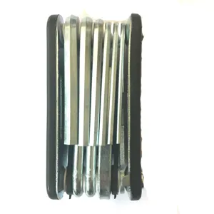 Opvouwbare fiets multitool inbussleutel reparatieset voor buitenfietsen en mountainbikes.