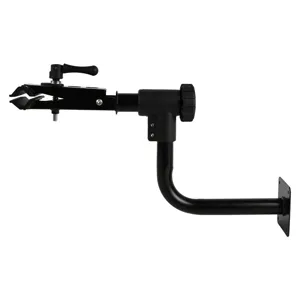 Morsetto per supporto riparazione bici da parete utile per manutenzione mountain bike.
