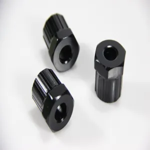 Black metal bicycle freewheel removal tool detail view, precision spline repair parts