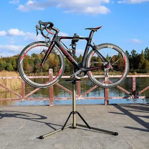 Professioneller Fahrradreparaturstand, robuster Metall-Arbeitsstand für Fahrradwerkstätten