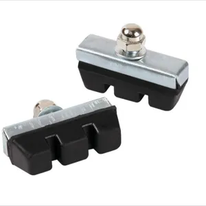Patins de frein V-brake durables pour VTT blocs de frein en caoutchouc avec boulons