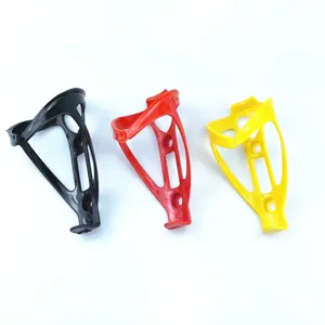 Portaborraccia da bicicletta in plastica per mountain bike e strada, design leggero, tre colori.