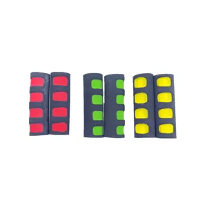 Mountain bike foam handlebar grips soft bicycle grips colored comfortable cycling replacement parts.
