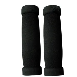Schwarze EVA-Schaumstoff Fahrradlenker Griffe, weiche stoßfeste Roller Griffe für Laufrad.
